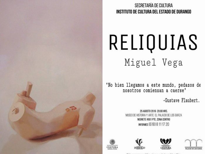 Reliquias_Exhibicion_individual_de_Miguel_Vega_Magallón_El_Palacio_de_los_Gurza_Durango_México_Arte_Contemporaneo